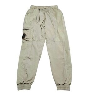 Nike Men's Track Pants Size S Training Athletic Jogger Nylon Mesh Tan CU5001-342